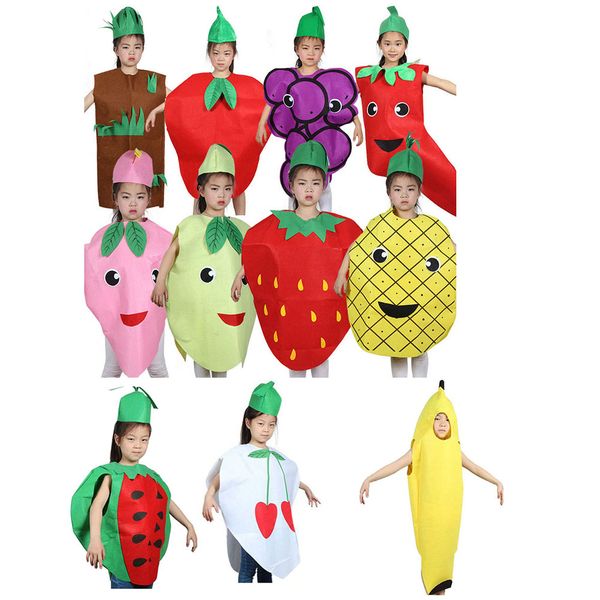 fashion children fancy dress cartoon fruit vegetable kid costume suits party outfit boy girl performance clothes, Black;red
fashion children fancy dress cartoon fruit vegetable kid costume suits party outfit boy girl performance clothes, Black;red