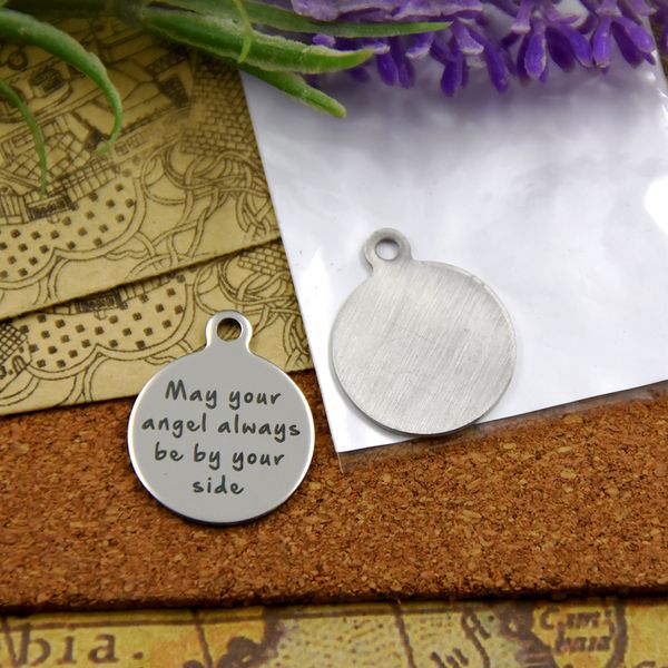 40pcs--"may your angel be by your side"stainless steel charms more style for choosing diy charms pendants for necklace, Bronze;silver
40pcs--"may your angel be by your side"stainless steel charms more style for choosing diy charms pendants for necklace, Bronze;silver