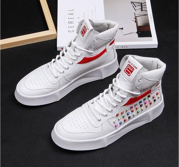men causal shoes autumn winter front lace-up leather ankle boots shoe man casual high canvas men bmm192, Black
men causal shoes autumn winter front lace-up leather ankle boots shoe man casual high canvas men bmm192, Black