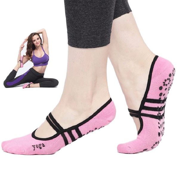 women anti slip cotton yoga socks ladies sports pilates socks ballet dance sock slippers, Black
women anti slip cotton yoga socks ladies sports pilates socks ballet dance sock slippers, Black