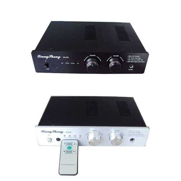 xiangsheng da-03a hifi ak4118+ak4495 digital audio decode tube headphone amplifiers remote brend new
xiangsheng da-03a hifi ak4118+ak4495 digital audio decode tube headphone amplifiers remote brend new