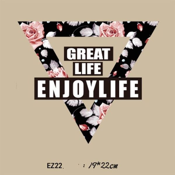 high street floral angle letter stickers 19*22 cm iron on patches diy patch on clothes jacket transfer, Black
high street floral angle letter stickers 19*22 cm iron on patches diy patch on clothes jacket transfer, Black