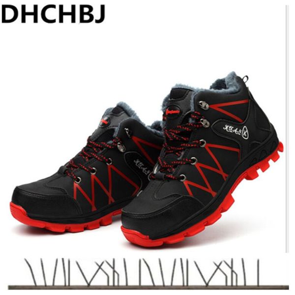 mens casual large size steel toe caps work safety warm plush cotton shoes genuine leather winter snow ankle boots anti-puncture, Black
mens casual large size steel toe caps work safety warm plush cotton shoes genuine leather winter snow ankle boots anti-puncture, Black