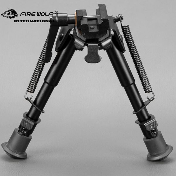 6-9 inch bipod High Shockproof Swivel Tilting Bipod adjusting Pod-locker Pivot Model Bi-pod Hunting Stand
6-9 inch bipod High Shockproof Swivel Tilting Bipod adjusting Pod-locker Pivot Model Bi-pod Hunting Stand