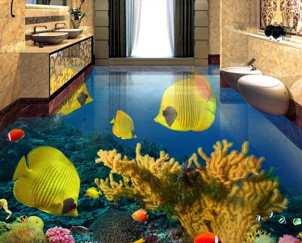 самоклеящиеся обои тропические рыбы подводный мир 3d трехмерная ванная комната этаж до пола живопись
самоклеящиеся обои тропические рыбы подводный мир 3d трехмерная ванная комната этаж до пола живопись