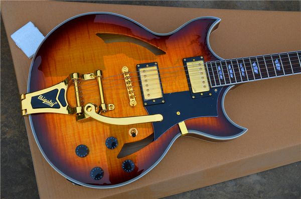 Sun et glow tiger flame e cla ical johnny a ignature hollow body electric guitar china cu tom available guitarra guitar
Sun et glow tiger flame e cla ical johnny a ignature hollow body electric guitar china cu tom available guitarra guitar