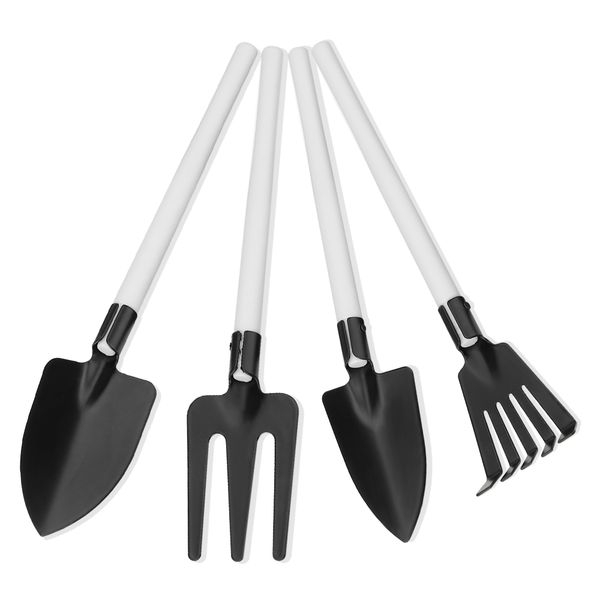 ls - 107 4pcs / set mini garden plant care tool shovel rake fork spade with a nail on the side, sturdy and durable
ls - 107 4pcs / set mini garden plant care tool shovel rake fork spade with a nail on the side, sturdy and durable