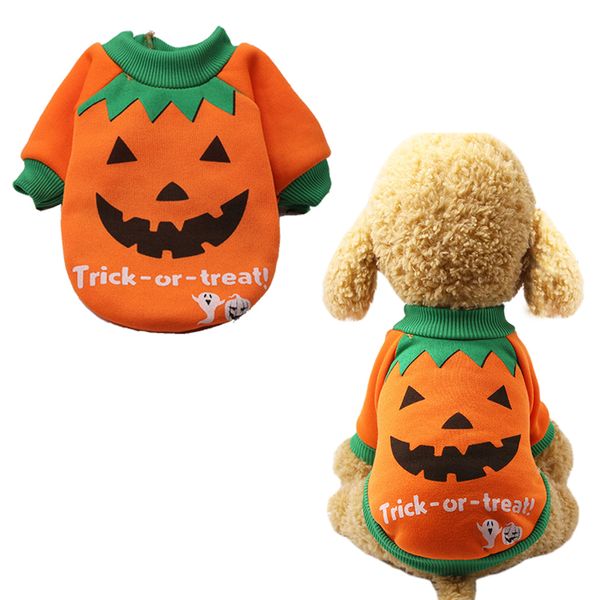 

Halloween Funny Pet Dog Costume Warm Cotton Dog Clothes for Small Dogs Chihuahua Pug Coat Jacket Puppy Cat Clothing Pet Products