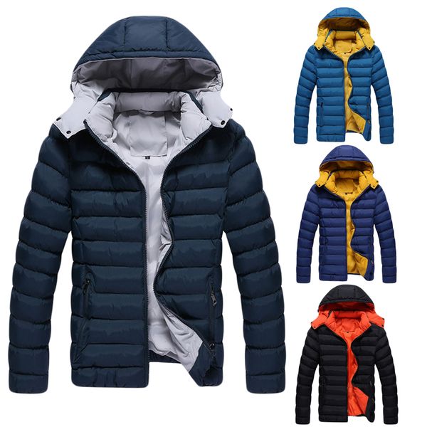 2018 winter warm pocket parkas hooded coat plus size men brand hooded jacket zipper outwear men clothing male coat thick clothes, Black
2018 winter warm pocket parkas hooded coat plus size men brand hooded jacket zipper outwear men clothing male coat thick clothes, Black