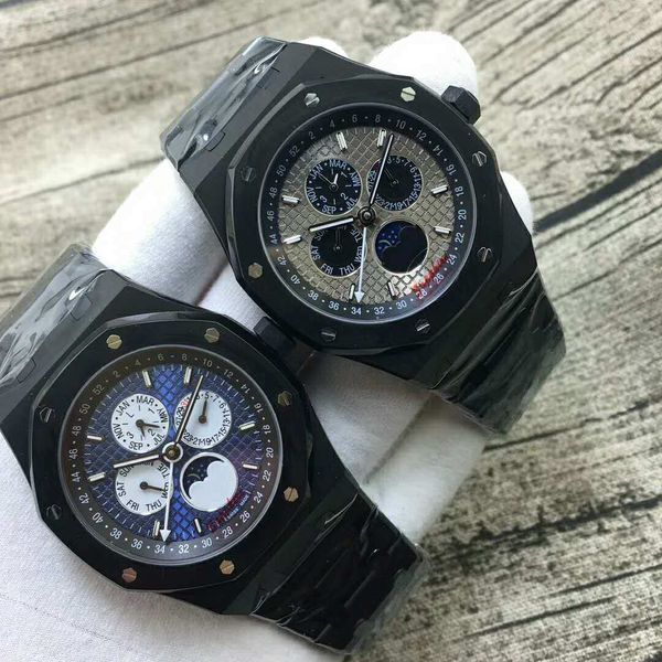 high-end men's automatic watch.3a quality royal oak watch, 26579ce.oo. 1225ce.01.sapphire mirror.men's mechanical sports watch, Slivery;brown
high-end men's automatic watch.3a quality royal oak watch, 26579ce.oo. 1225ce.01.sapphire mirror.men's mechanical sports watch, Slivery;brown