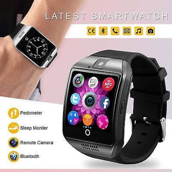 Smartch Bluetooth Smart Watch Q18 With Camera Facebook Whatsapp Twitter Sync SMS Smartwatch Support SIM TF Card For IOS Android
Smartch Bluetooth Smart Watch Q18 With Camera Facebook Whatsapp Twitter Sync SMS Smartwatch Support SIM TF Card For IOS Android