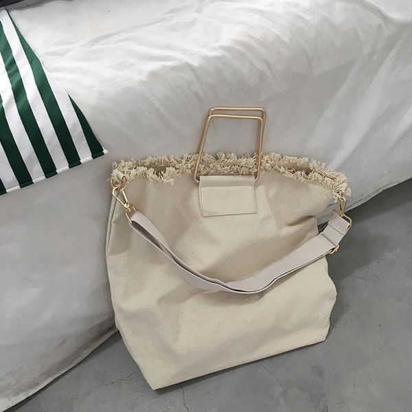 ins new bag women handbags canvas bag totes all-match large size tote shoulder bags messenger metal handbag metal handle
ins new bag women handbags canvas bag totes all-match large size tote shoulder bags messenger metal handbag metal handle