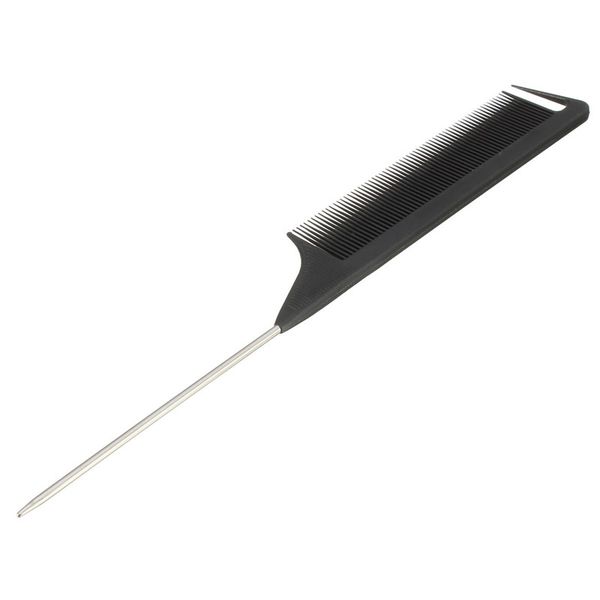 new 1pcs black fine-tooth metal pin anti-static hair style rat tail comb 220x28x4mm hair styling tool for beauty, Silver
new 1pcs black fine-tooth metal pin anti-static hair style rat tail comb 220x28x4mm hair styling tool for beauty, Silver