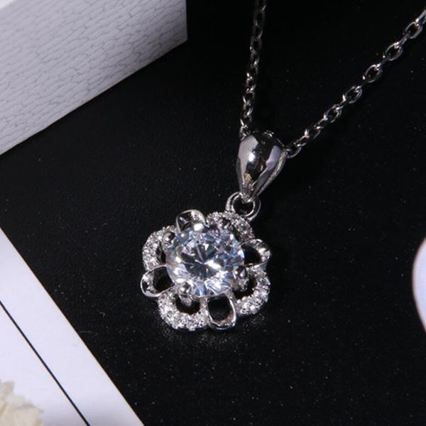 jewelry s925 sterling silver necklace for women flowers zircon pendant necklace fashion of shipping
jewelry s925 sterling silver necklace for women flowers zircon pendant necklace fashion of shipping