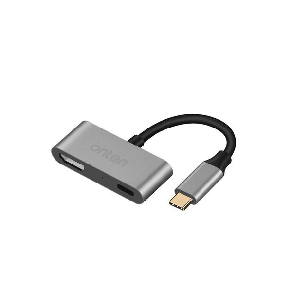 usb-c to hdmi adapter, digital av adapter with type c pd charging port, supports 4k@60hz for macbook pro 2017/2016, macbook 2016/2015
usb-c to hdmi adapter, digital av adapter with type c pd charging port, supports 4k@60hz for macbook pro 2017/2016, macbook 2016/2015