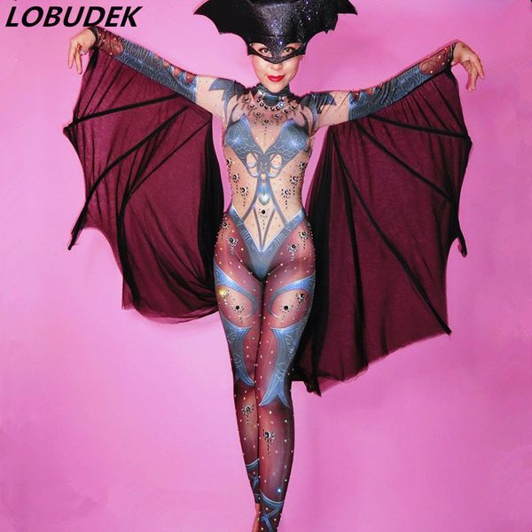 halloween women nightclub role playing costume novelty printing sparkly crystals jumpsuit stretch leotard jumpsuits performance stage outfit, Black;white
halloween women nightclub role playing costume novelty printing sparkly crystals jumpsuit stretch leotard jumpsuits performance stage outfit, Black;white