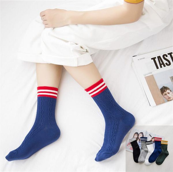 new retro women girl 3 three striped cotton crew loose socks classic harajuku winter in tube korean white black old school cool, Black;white
new retro women girl 3 three striped cotton crew loose socks classic harajuku winter in tube korean white black old school cool, Black;white