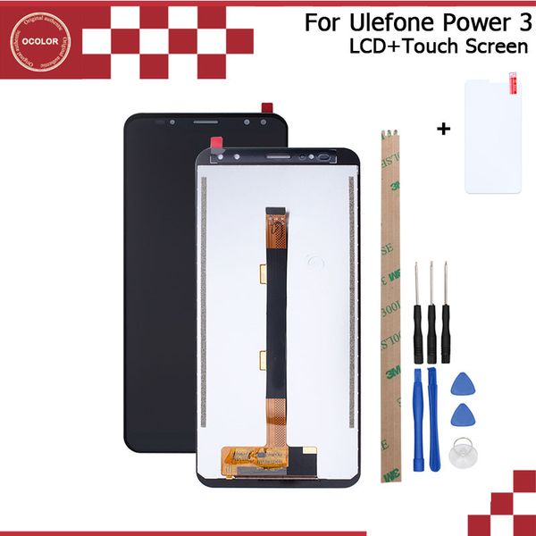 ocolor для Ulefone Power 3 ЖК-дисплей замена + сенсорный экран 6.0 " дигитайзер для Ulefone Power 3S с
ocolor для Ulefone Power 3 ЖК-дисплей замена + сенсорный экран 6.0 " дигитайзер для Ulefone Power 3S с