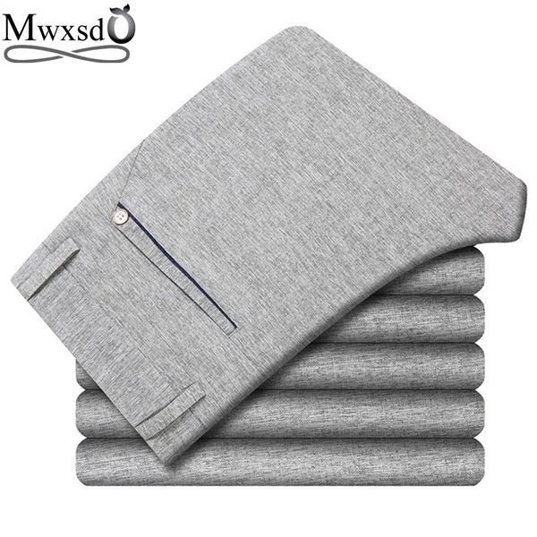 mwxsd brand men's linen pants casual men's long thin pants summer straight business casual men male leisure long trousers, Black
mwxsd brand men's linen pants casual men's long thin pants summer straight business casual men male leisure long trousers, Black