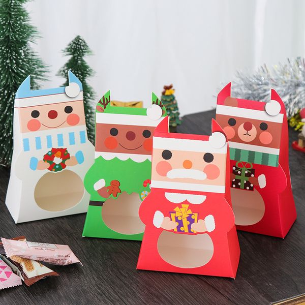 40pcs creative cartoon candy biscuits gift box with window party christmas favor decoration paper boxes
40pcs creative cartoon candy biscuits gift box with window party christmas favor decoration paper boxes