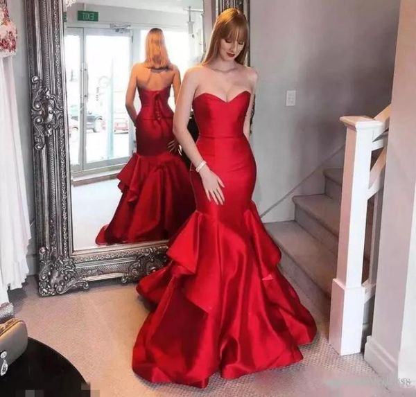 red mermaid prom dresses satin bandage/zipper back sweep train long royal blue,black evening dresses
red mermaid prom dresses satin bandage/zipper back sweep train long royal blue,black evening dresses