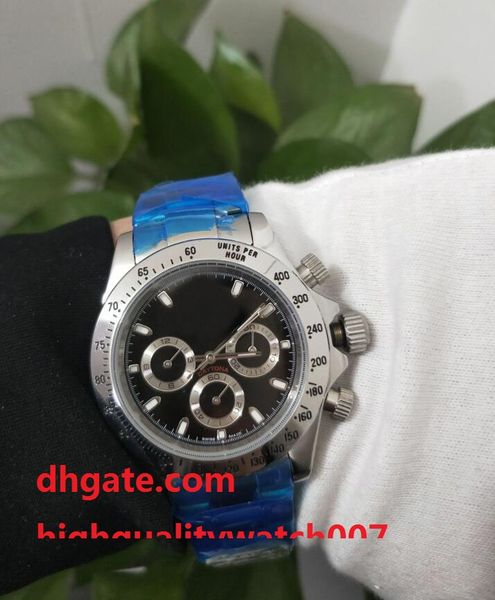 luxury men's watch 116520 eta automatic mechanical no chronograph 40mm black dial stainless steel men sport bussiness watc, Slivery;brown
luxury men's watch 116520 eta automatic mechanical no chronograph 40mm black dial stainless steel men sport bussiness watc, Slivery;brown