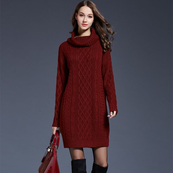 autumn winter sweater women pullover knitted turtleneck sweaters for women thick warm long sweaters, White;black
autumn winter sweater women pullover knitted turtleneck sweaters for women thick warm long sweaters, White;black