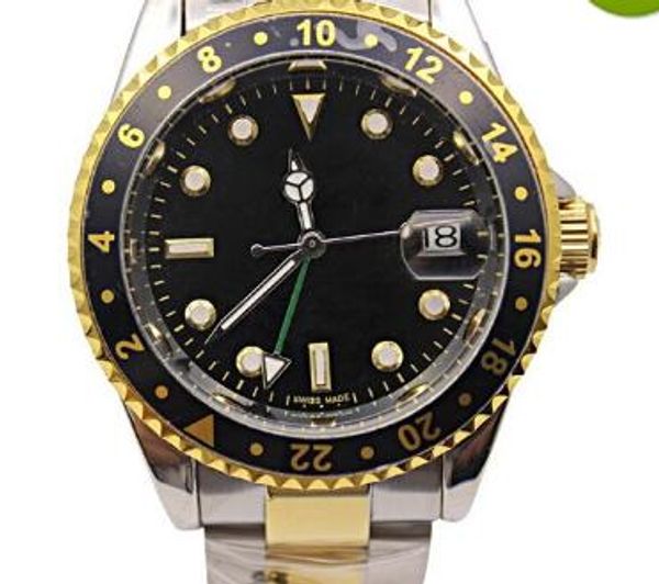 NEW GMT TOP LUXURY BRAND MENS MECHANICAL WATCHES MEN'S Watch BLACK Bracelet STAINLESS STEEL AUTOMATIC MOVEMENT SELF-WIND WRISTWATCH
NEW GMT TOP LUXURY BRAND MENS MECHANICAL WATCHES MEN'S Watch BLACK Bracelet STAINLESS STEEL AUTOMATIC MOVEMENT SELF-WIND WRISTWATCH
