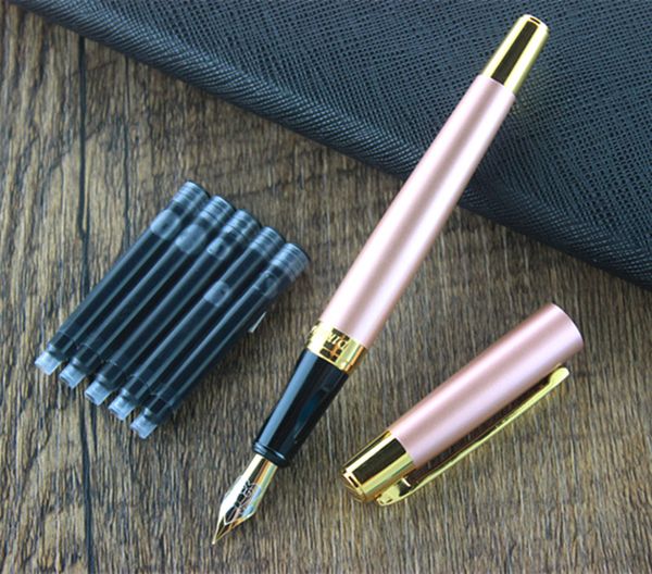 dika wen 8017 ink pen luxury office school stationery material supplies fountain pen full metal golden clip
dika wen 8017 ink pen luxury office school stationery material supplies fountain pen full metal golden clip
