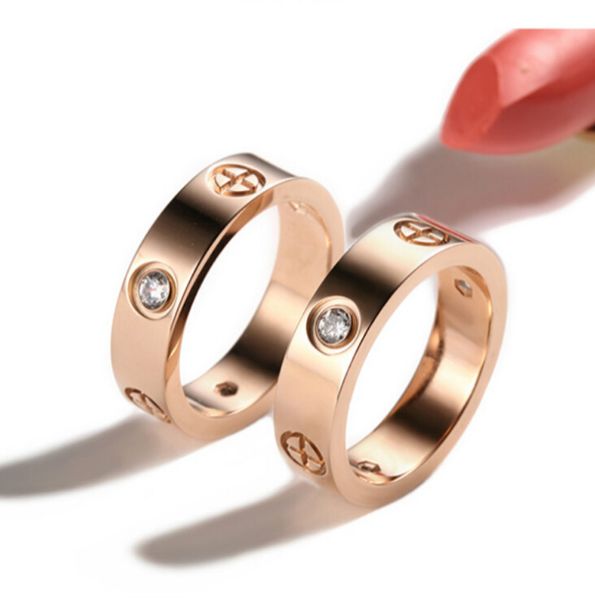 new 316l titanium steel rings women men couples anel cz wedding ring brands name pulseira feminina jewelry, Golden;silver
new 316l titanium steel rings women men couples anel cz wedding ring brands name pulseira feminina jewelry, Golden;silver