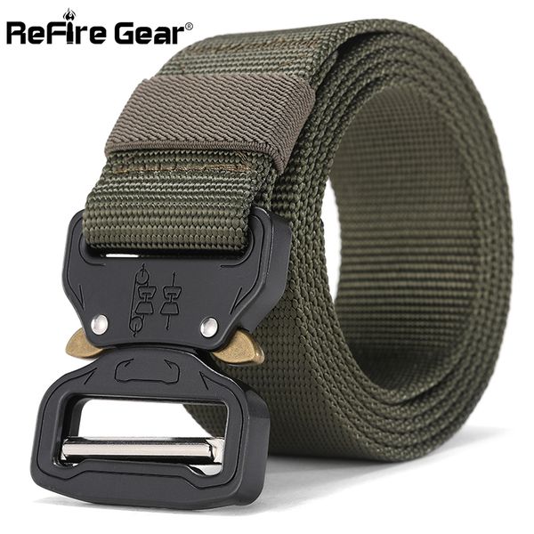 refire gear combat tactical belt men fast release metal buckle army belt swat heavy duty durable nylon waist 3.8cm, Black;brown
refire gear combat tactical belt men fast release metal buckle army belt swat heavy duty durable nylon waist 3.8cm, Black;brown