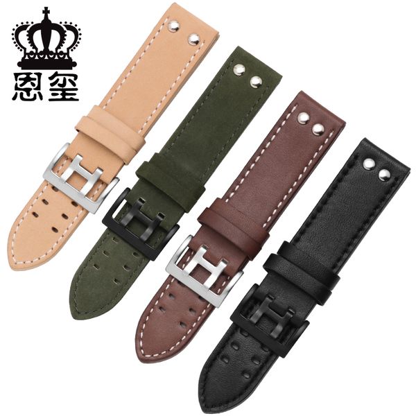 genuine leather watchband replacement leather strap khaki classic jazz watch chain for 20mm 22mm, Black;brown
genuine leather watchband replacement leather strap khaki classic jazz watch chain for 20mm 22mm, Black;brown