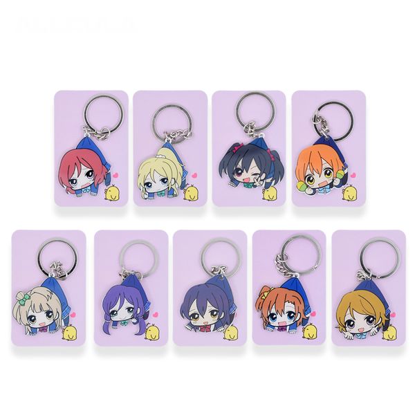 1pcs love live key chain 9 styles rin hanayo kotori keychain custom made anime key ring pss4t5, Silver
1pcs love live key chain 9 styles rin hanayo kotori keychain custom made anime key ring pss4t5, Silver