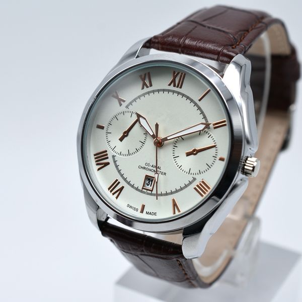 High quality casual AAA brand 40mm men leather quartz wrist watch fashion auto date roman digital men dress watch wholesale gift male clocks
High quality casual AAA brand 40mm men leather quartz wrist watch fashion auto date roman digital men dress watch wholesale gift male clocks