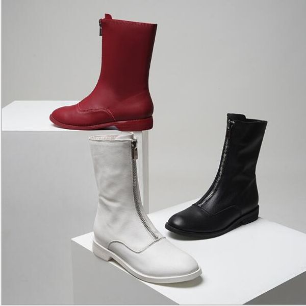 2021 new most boots popular woman plus velvet and single lining flat bottom with ins guid retro british fan car front zipper martin, Black
2021 new most boots popular woman plus velvet and single lining flat bottom with ins guid retro british fan car front zipper martin, Black