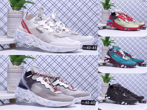 Original sport Undercover x Upcoming React Element 87 Women Mens running shoes semi-transparent fashion trainers outdoor walking sneakers
Original sport Undercover x Upcoming React Element 87 Women Mens running shoes semi-transparent fashion trainers outdoor walking sneakers