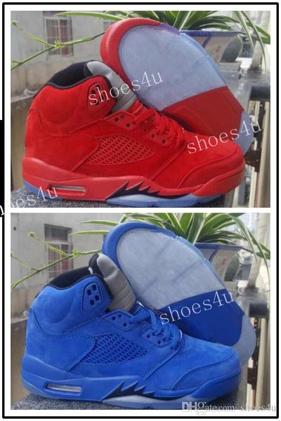 2017 men 5 v raging bull red suede tongue reflect basketball shoes 5s bull blue sneakers shoes size 41-47 with shoes box
2017 men 5 v raging bull red suede tongue reflect basketball shoes 5s bull blue sneakers shoes size 41-47 with shoes box