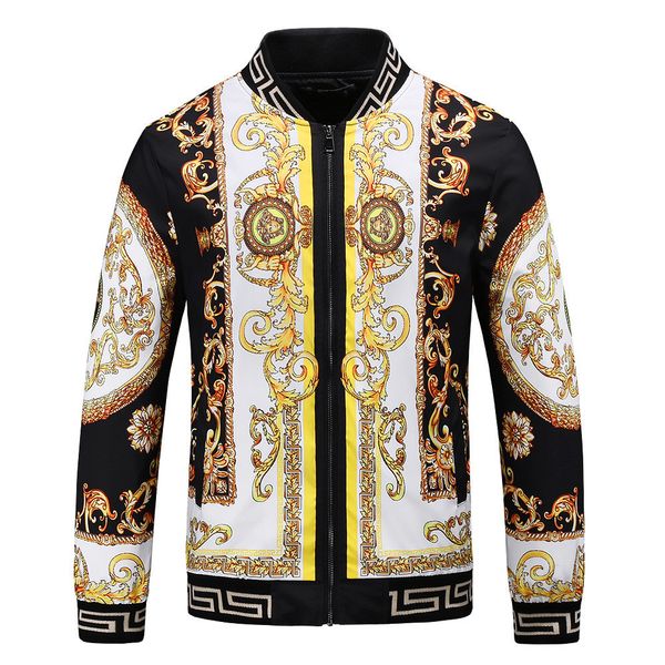 new jacket in spring and autumn fashion digital printing collar, coat man leisure slim slim jacket, Black;brown
new jacket in spring and autumn fashion digital printing collar, coat man leisure slim slim jacket, Black;brown