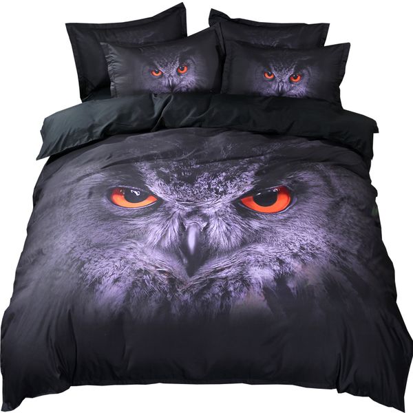 papa&mima 3d owl cartoon animals quilt cover sets horse with printed bedding set 3pcs duvet cover sets no bed sheet polyester
papa&mima 3d owl cartoon animals quilt cover sets horse with printed bedding set 3pcs duvet cover sets no bed sheet polyester