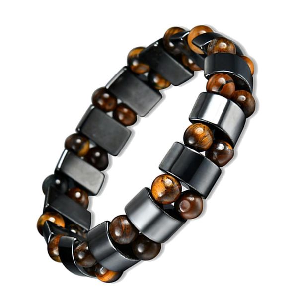 hot sale magnetic hematite health bracelet for women men black magnetite power bangle natural stone
hot sale magnetic hematite health bracelet for women men black magnetite power bangle natural stone