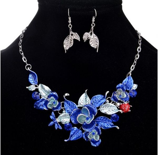 fantastic party jewelry set women flower leaf party accessories gift idea necklace earring sets, Golden;silver
fantastic party jewelry set women flower leaf party accessories gift idea necklace earring sets, Golden;silver