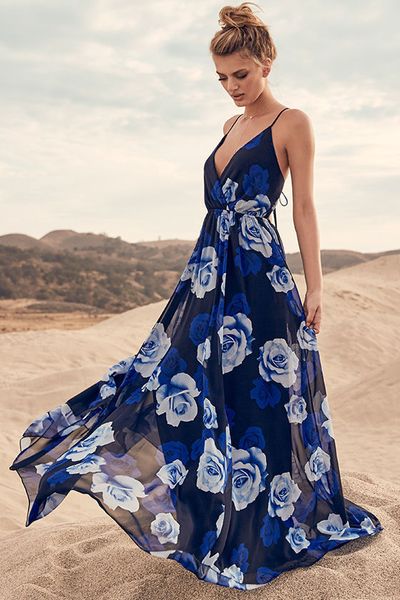 Sexy Women Spaghetti Strap Flowers Printed Chiffon Dress Floor Length Casual V Neck Sleeveless Dresses Free Shipping
Sexy Women Spaghetti Strap Flowers Printed Chiffon Dress Floor Length Casual V Neck Sleeveless Dresses Free Shipping