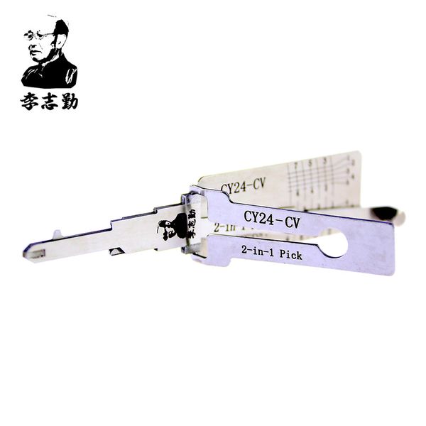 Mr. Li's Original Lishi CY24-CV 2in1 Decoder and Pick - Best Automotive Locks Unlock Tools on the Market
Mr. Li's Original Lishi CY24-CV 2in1 Decoder and Pick - Best Automotive Locks Unlock Tools on the Market