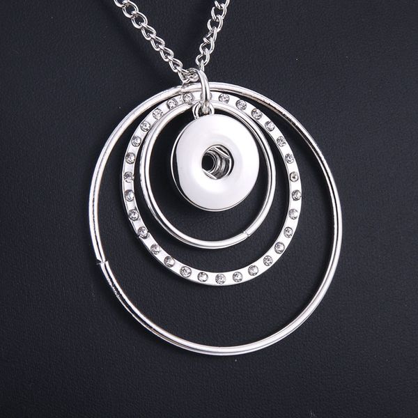 snap jewelry silver trendy circle crystal rhinestone necklace with chain pendant necklace fit 18mm snap button jewelry
snap jewelry silver trendy circle crystal rhinestone necklace with chain pendant necklace fit 18mm snap button jewelry