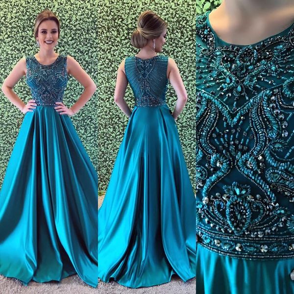 dark hunter a-line prom dresses 2019 jewel satin long evening gowns with sparkly crystals beaded bodice from wear, Black
dark hunter a-line prom dresses 2019 jewel satin long evening gowns with sparkly crystals beaded bodice from wear, Black