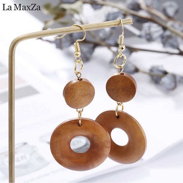 Natural Wood Earring Wooden Earrings For Women Ethnic Exaggerated Statement Round Circles Dangle Earrings Girls Fashion Jewelry
Natural Wood Earring Wooden Earrings For Women Ethnic Exaggerated Statement Round Circles Dangle Earrings Girls Fashion Jewelry