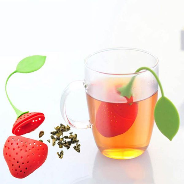 kitchen supplies tea strainer non-toxic strawberry shape silicone tea infuser tea bag teapot accessory
kitchen supplies tea strainer non-toxic strawberry shape silicone tea infuser tea bag teapot accessory