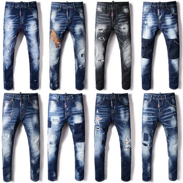 fashion men jeans nice quality distressed skinny fit bleach fade rip wash vintage denim trousers guy, Blue
fashion men jeans nice quality distressed skinny fit bleach fade rip wash vintage denim trousers guy, Blue