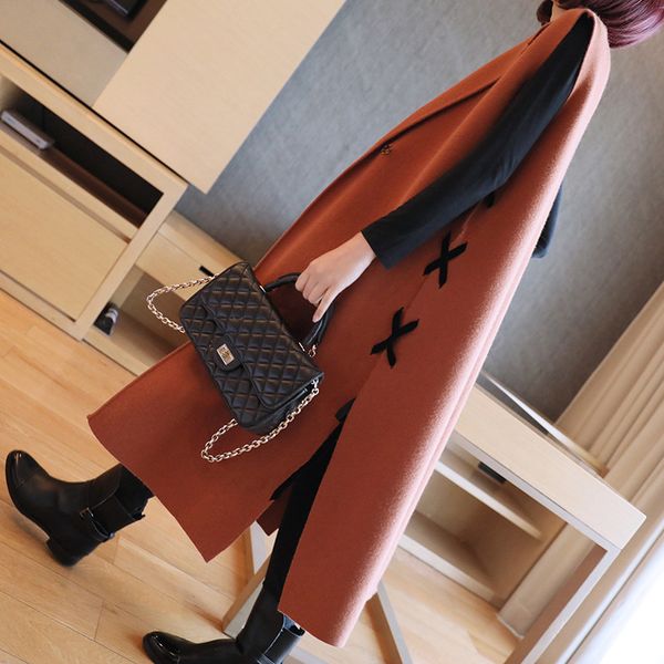 sleeveless sweater vest female autumn and winter 2018 new women's long section knit suit collar vest jacket, White;black
sleeveless sweater vest female autumn and winter 2018 new women's long section knit suit collar vest jacket, White;black