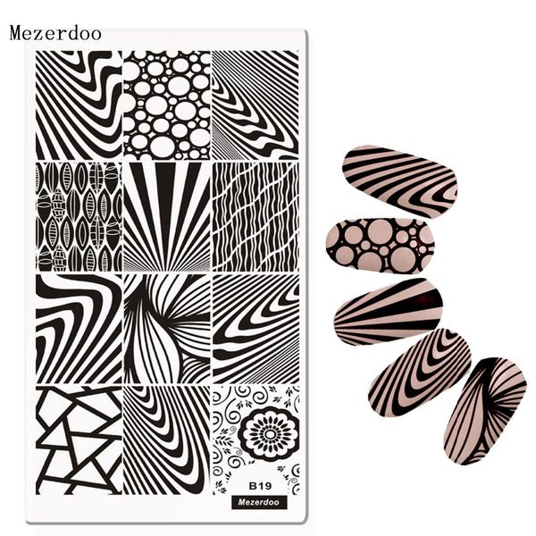 classic line zebra strips patterns nail art stamp template image plate 12*6cm wood grain style stamping plate mezerdoo b19, White
classic line zebra strips patterns nail art stamp template image plate 12*6cm wood grain style stamping plate mezerdoo b19, White